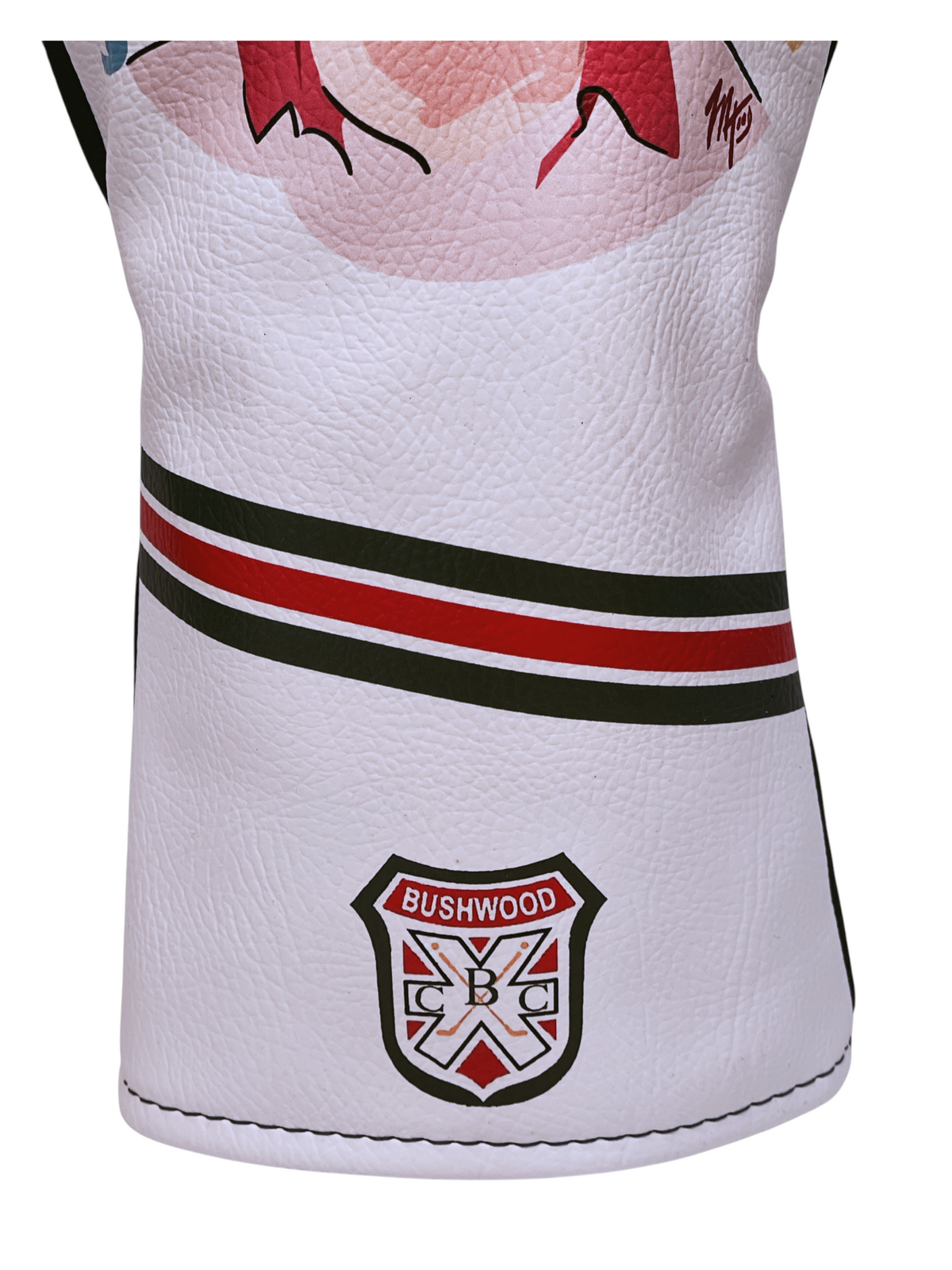 "Be the ball" Caddy Shack Themed Sublimation Print Faux Leather Golf Cover