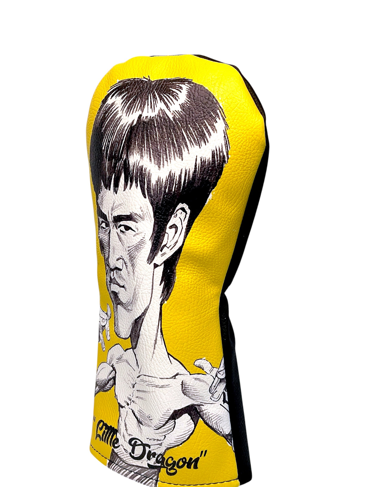 "Little Dragon" Sublimation Print Faux Leather Golf Cover