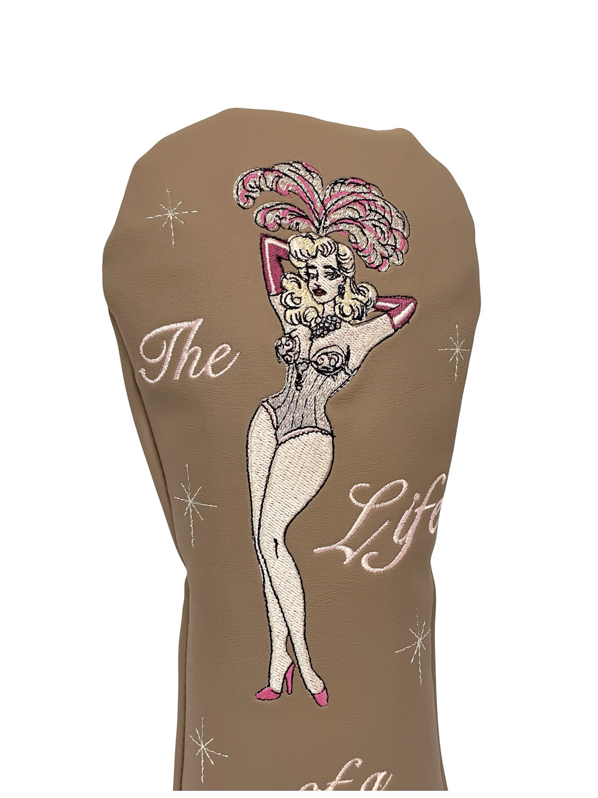 The Life Of A Showgirl Embroidered Golf Club Headcover