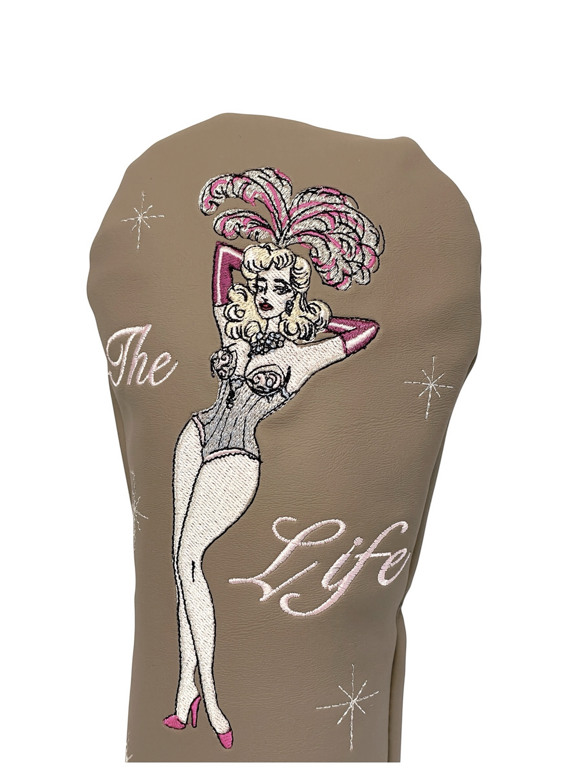 The Life Of A Showgirl Embroidered Golf Club Headcover