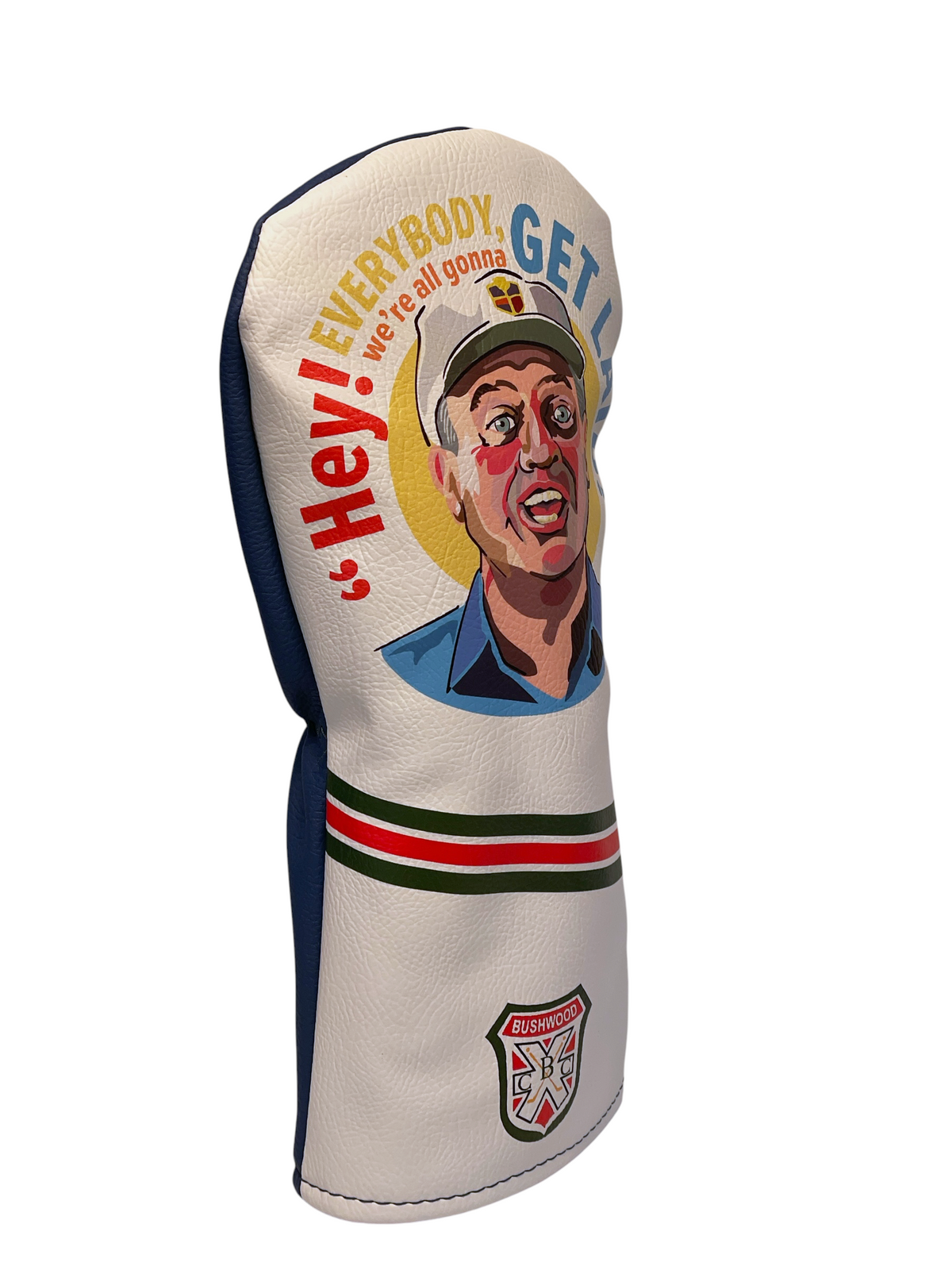 "Rodney" Caddy Shack Themed Sublimation Print Faux Leather Golf Cover