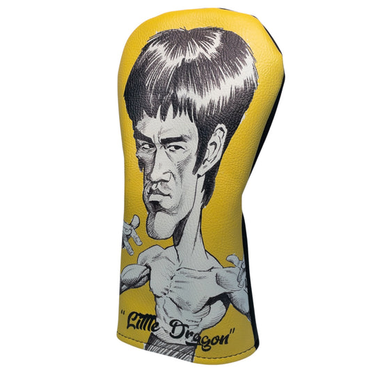 "Little Dragon" Sublimation Print Faux Leather Golf Cover